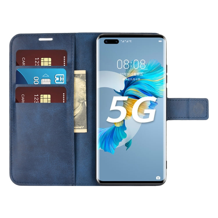 Retro Calf Pattern Buckle Horizontal Flip Leather Case with Holder & Card Slots & Wallet For Huawei Mate 40 Pro+