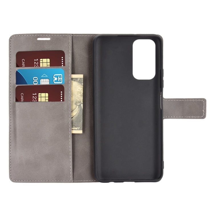 Retro Calf Pattern Buckle Horizontal Flip Leather Case with Holder & Card Slots & Wallet For Huawei Honor 10X Lite