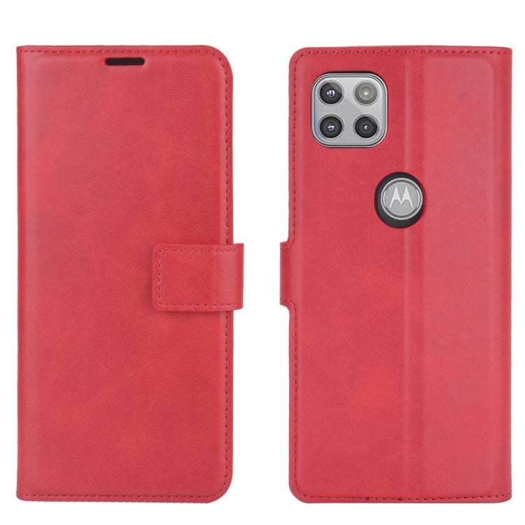 Retro Calf Pattern Buckle Horizontal Flip Leather Case with Holder & Card Slots & Wallet For Motorola Moto G 5G