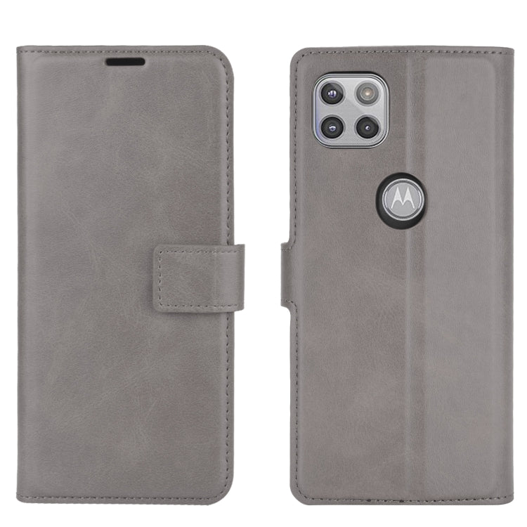 Retro Calf Pattern Buckle Horizontal Flip Leather Case with Holder & Card Slots & Wallet For Motorola Moto G 5G