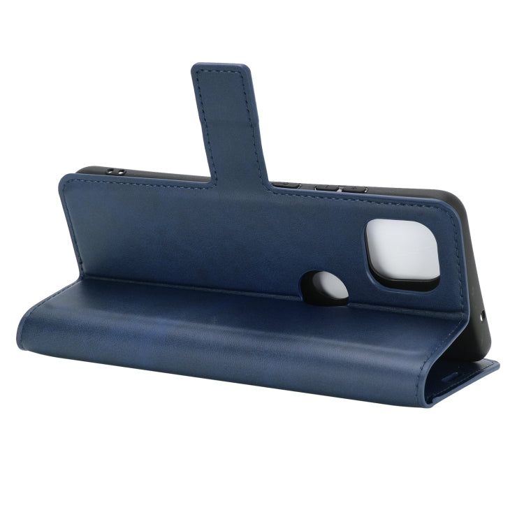 Retro Calf Pattern Buckle Horizontal Flip Leather Case with Holder & Card Slots & Wallet For Motorola Moto G 5G