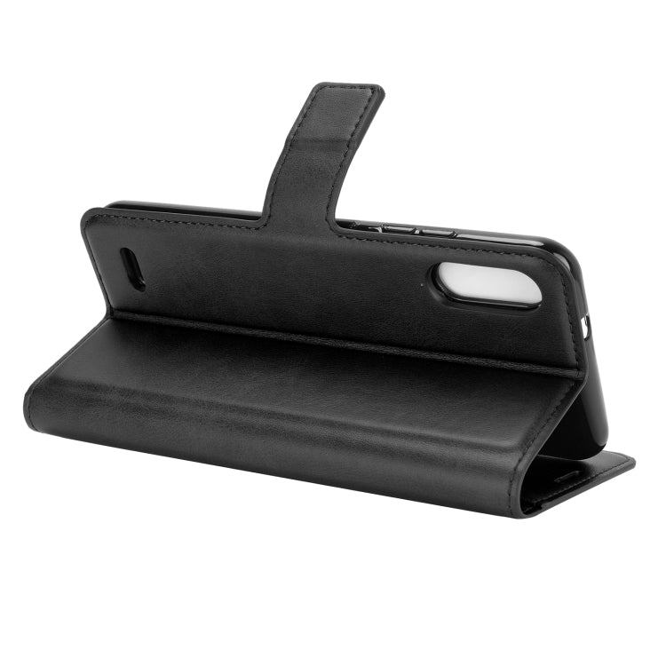 Retro Calf Pattern Buckle Horizontal Flip Leather Case with Holder & Card Slots & Wallet For LG K22