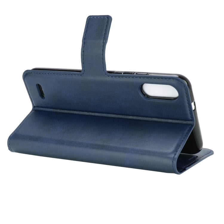 Retro Calf Pattern Buckle Horizontal Flip Leather Case with Holder & Card Slots & Wallet For LG K22