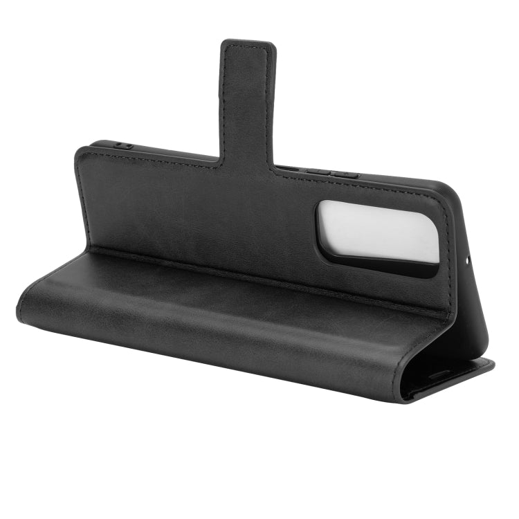 Retro Calf Pattern Buckle Horizontal Flip Leather Case with Holder & Card Slots & Wallet For Huawei P Smart 2021/Y7A