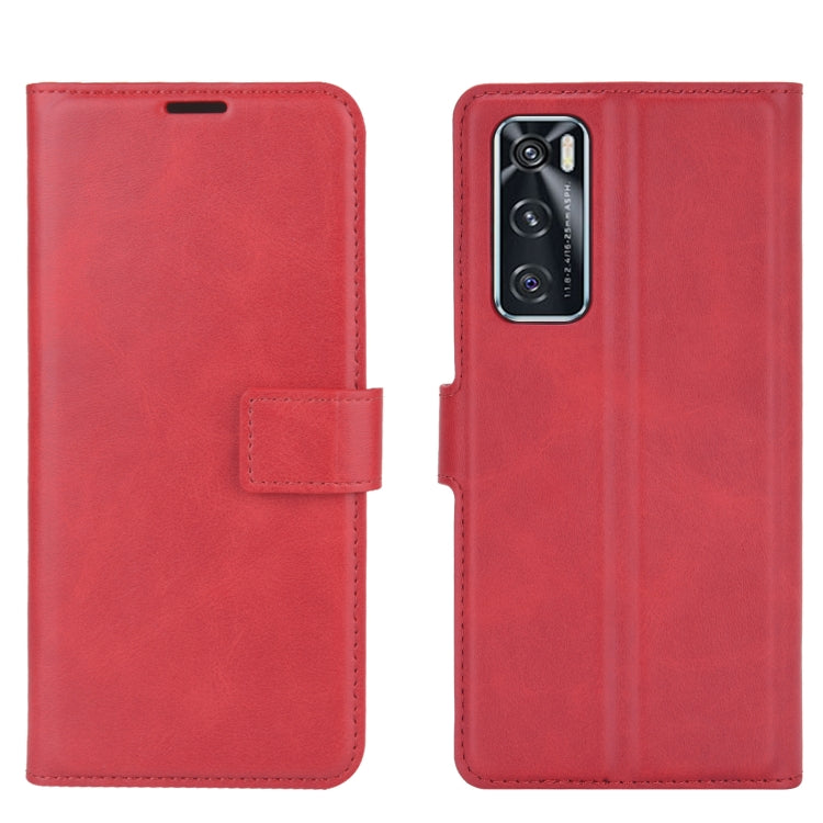 Retro Calf Pattern Buckle Horizontal Flip Leather Case with Holder & Card Slots & Wallet For Vivo V20 SE / Y70