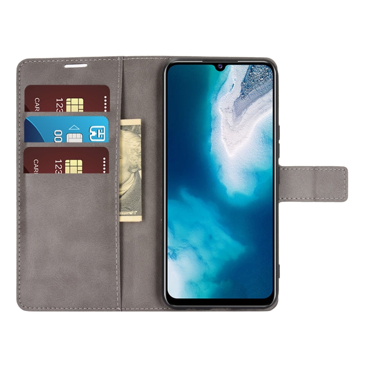Retro Calf Pattern Buckle Horizontal Flip Leather Case with Holder & Card Slots & Wallet For Vivo V20 SE / Y70