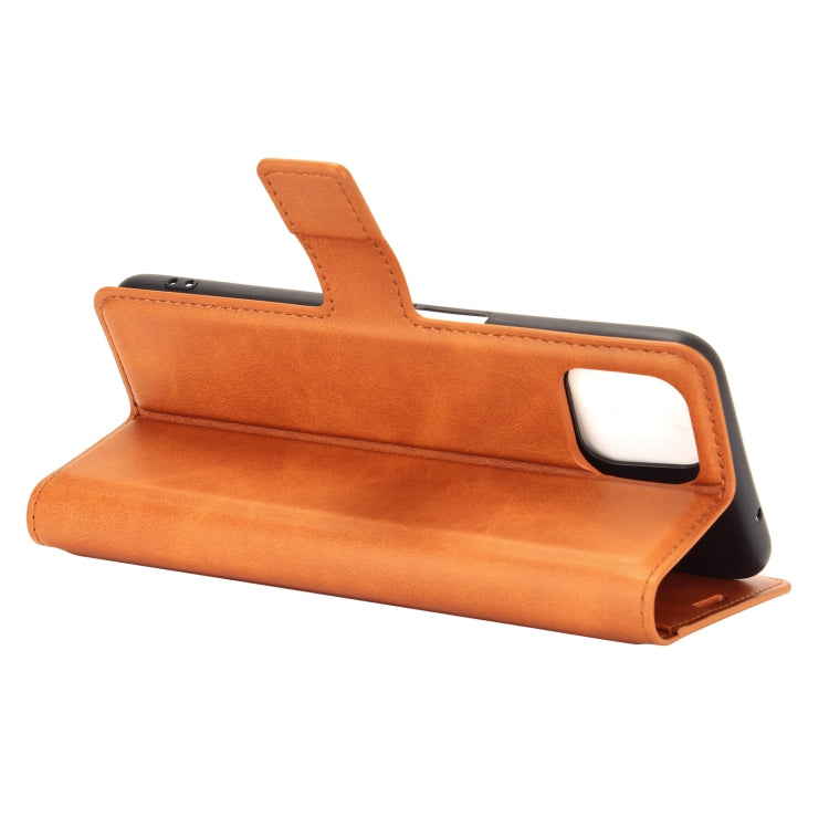 Retro Calf Pattern Buckle Horizontal Flip Leather Case with Holder & Card Slots & Wallet For OPPO A72 5G / A73 5G