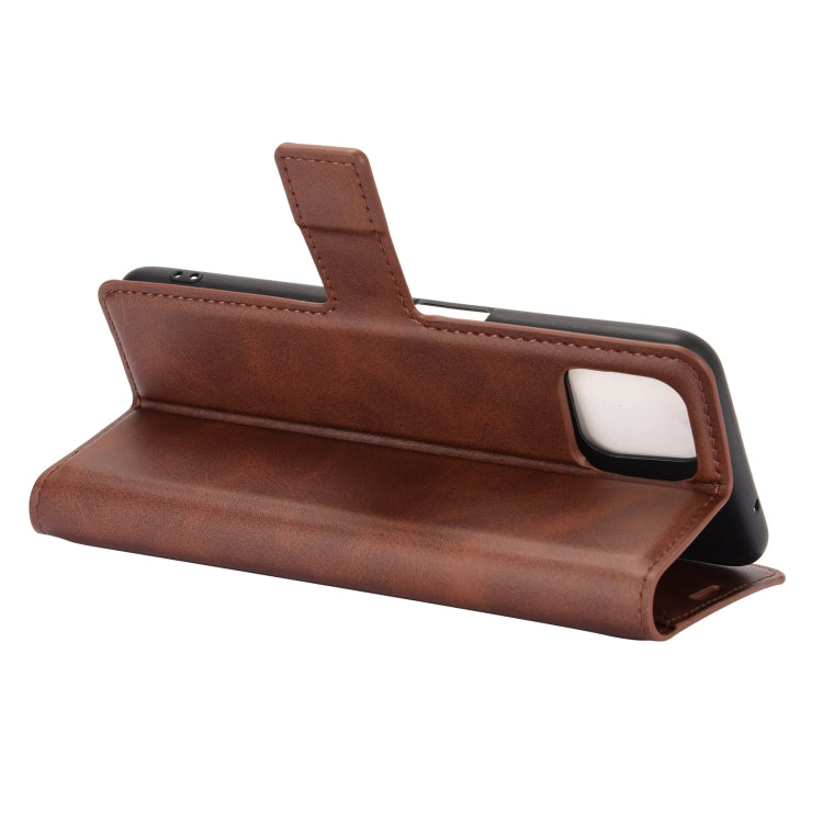 Retro Calf Pattern Buckle Horizontal Flip Leather Case with Holder & Card Slots & Wallet For OPPO A72 5G / A73 5G