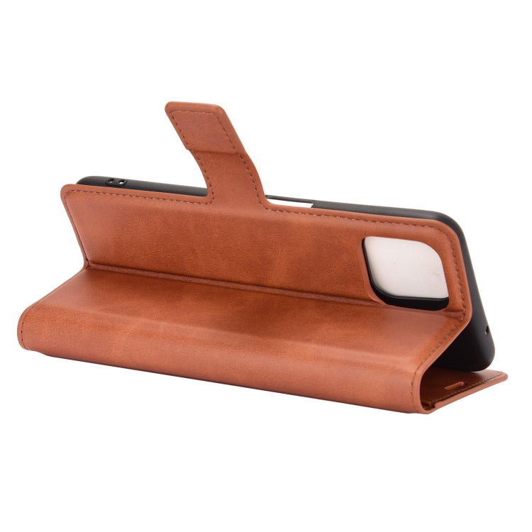 Retro Calf Pattern Buckle Horizontal Flip Leather Case with Holder & Card Slots & Wallet For OPPO A72 5G / A73 5G