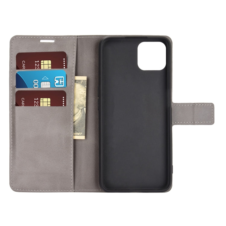 Retro Calf Pattern Buckle Horizontal Flip Leather Case with Holder & Card Slots & Wallet For OPPO A72 5G / A73 5G