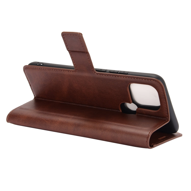 Retro Calf Pattern Buckle Horizontal Flip Leather Case with Holder & Card Slots & Wallet For OPPO A15