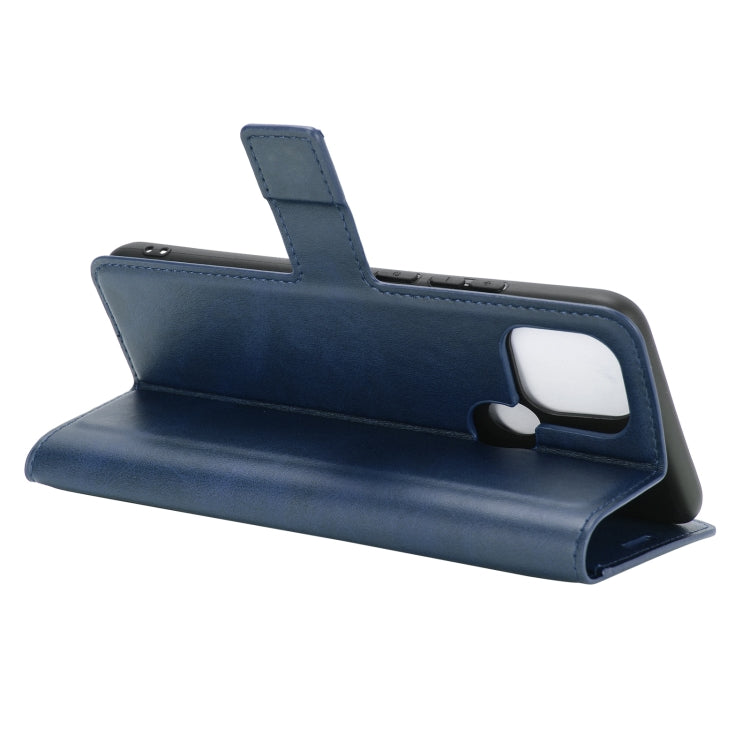 Retro Calf Pattern Buckle Horizontal Flip Leather Case with Holder & Card Slots & Wallet For OPPO A15