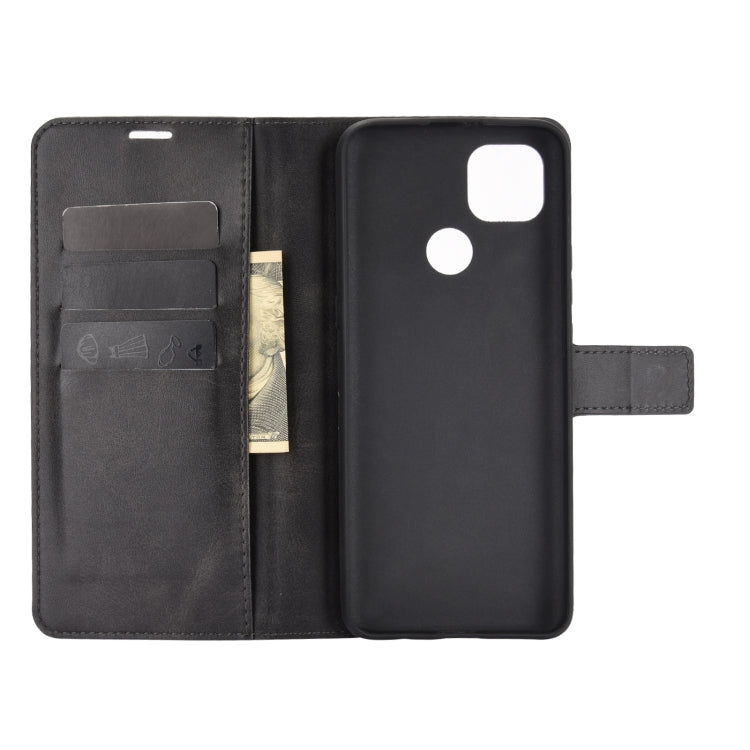 Retro Calf Pattern Buckle Horizontal Flip Leather Case with Holder & Card Slots & Wallet For Motorola Moto G9 Power