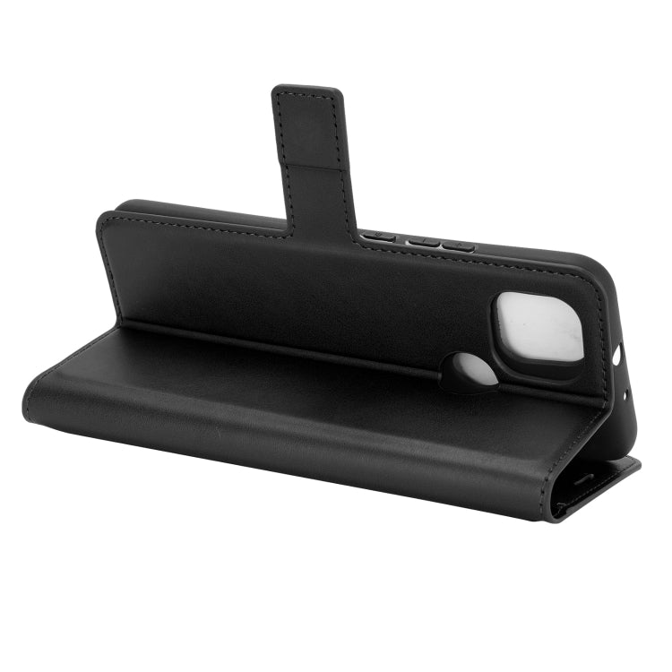 Retro Calf Pattern Buckle Horizontal Flip Leather Case with Holder & Card Slots & Wallet For Motorola Moto G9 Power