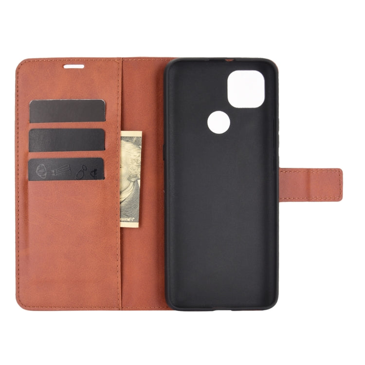 Retro Calf Pattern Buckle Horizontal Flip Leather Case with Holder & Card Slots & Wallet For Motorola Moto G9 Power