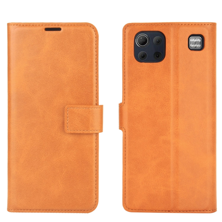 Retro Calf Pattern Buckle Horizontal Flip Leather Case with Holder & Card Slots & Wallet For LG K92 5G