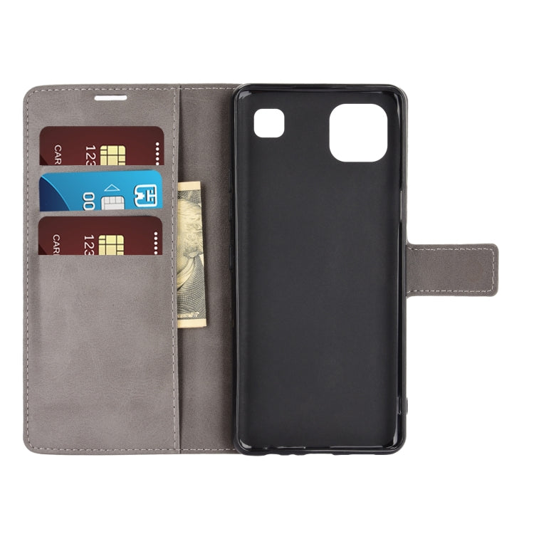 Retro Calf Pattern Buckle Horizontal Flip Leather Case with Holder & Card Slots & Wallet For LG K92 5G