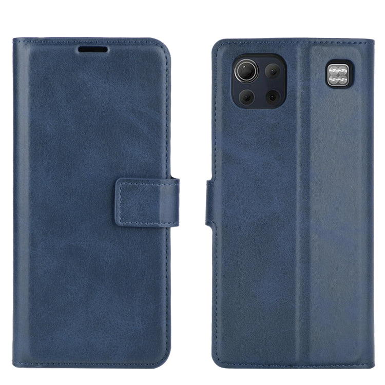 Retro Calf Pattern Buckle Horizontal Flip Leather Case with Holder & Card Slots & Wallet For LG K92 5G