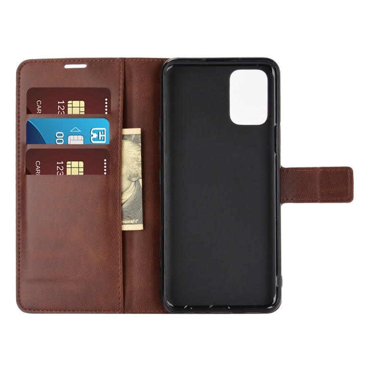 Retro Calf Pattern Buckle Horizontal Flip Leather Case with Holder & Card Slots & Wallet For LG K52 / K62 / Q52