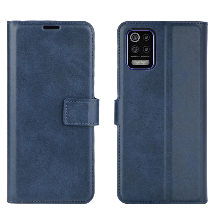 Retro Calf Pattern Buckle Horizontal Flip Leather Case with Holder & Card Slots & Wallet For LG K52 / K62 / Q52