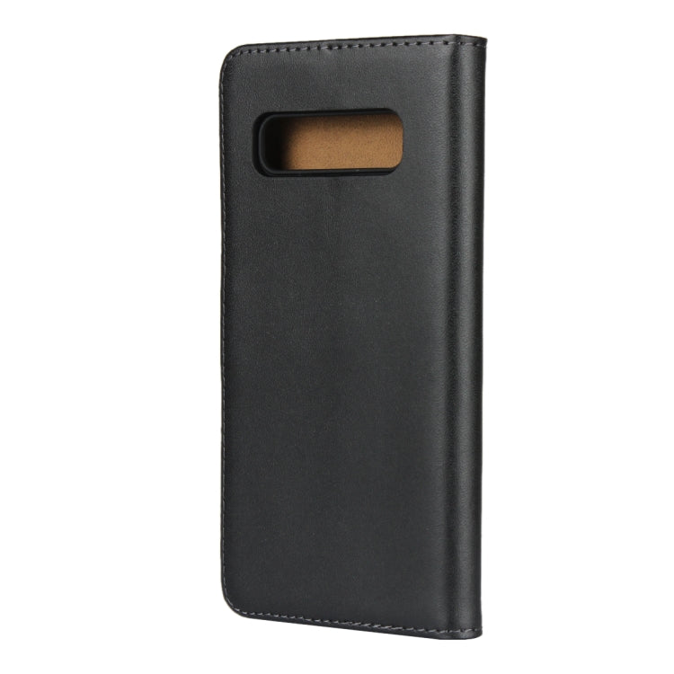 Horizontal Flip Leather Case for Galaxy S10e, with Magnetic Clasp & Holder & Card Slot & Wallet(Black)