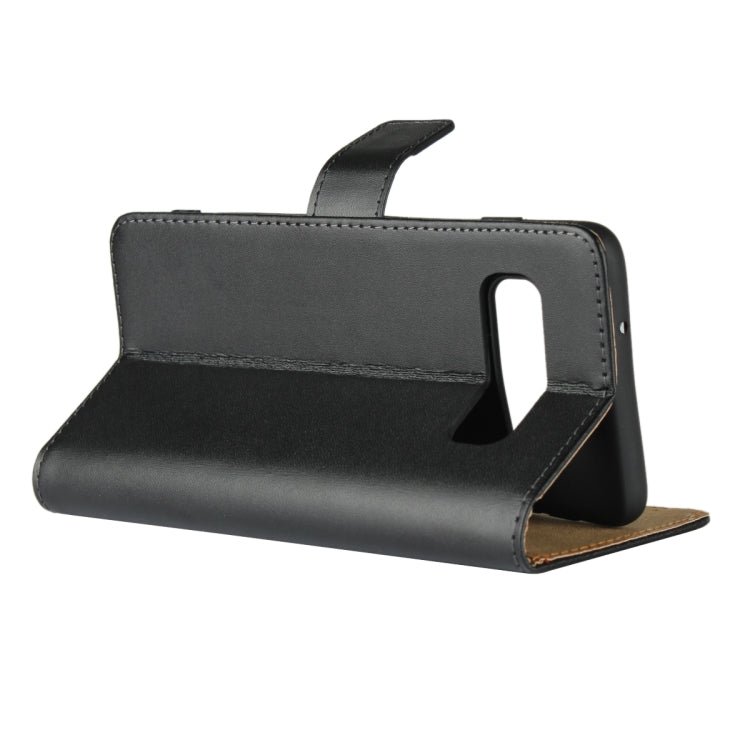 Horizontal Flip Leather Case for Galaxy S10e, with Magnetic Clasp & Holder & Card Slot & Wallet(Black)
