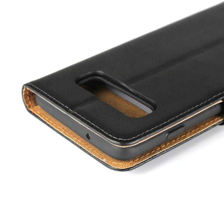 Horizontal Flip Leather Case for Galaxy S10e, with Magnetic Clasp & Holder & Card Slot & Wallet(Black)