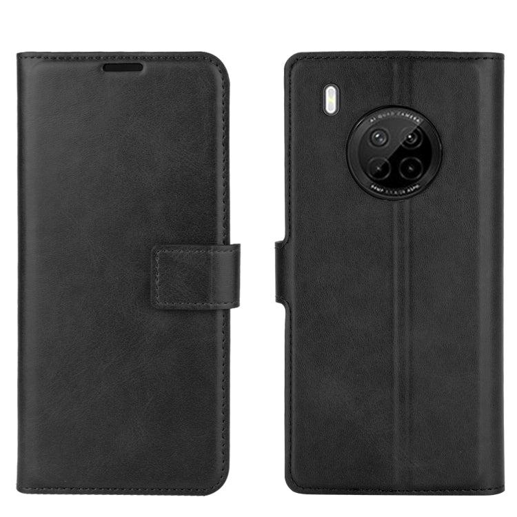 For Huawei Y9A / Enjoy 20 Plus Retro Calf Pattern Buckle Horizontal Flip Leather Case with Holder & Card Slots & Wallet