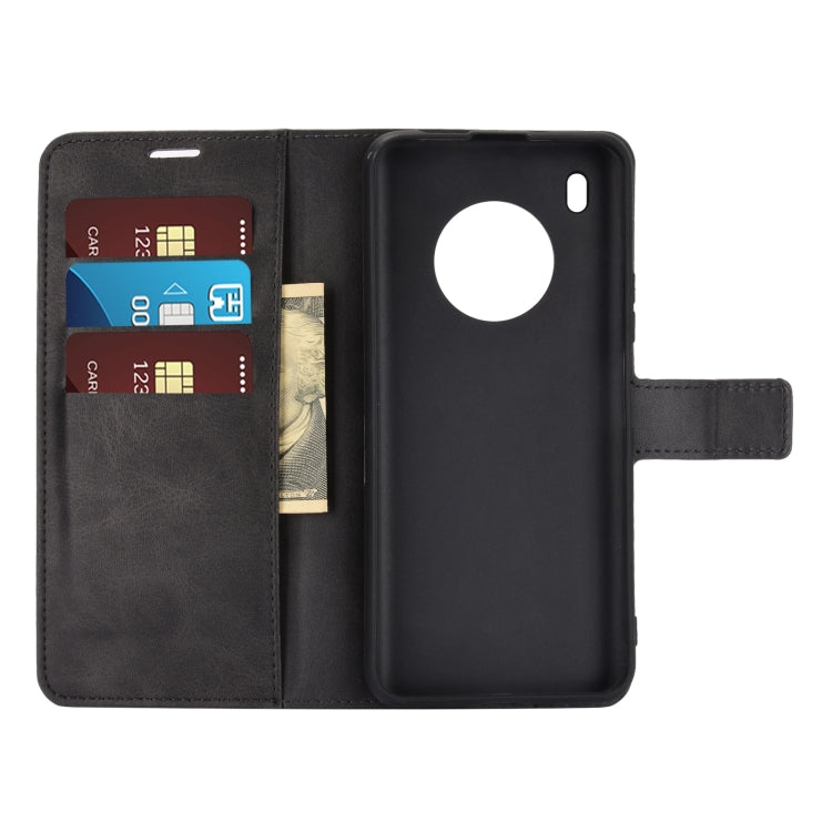 For Huawei Y9A / Enjoy 20 Plus Retro Calf Pattern Buckle Horizontal Flip Leather Case with Holder & Card Slots & Wallet