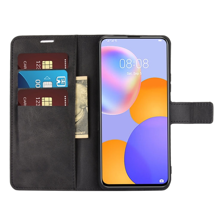 For Huawei Y9A / Enjoy 20 Plus Retro Calf Pattern Buckle Horizontal Flip Leather Case with Holder & Card Slots & Wallet