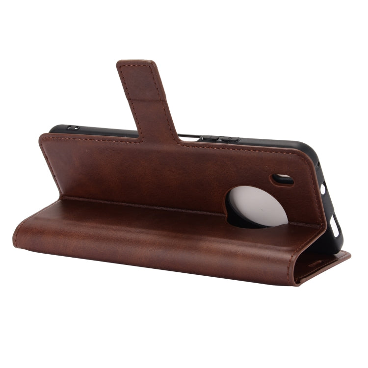 For Huawei Y9A / Enjoy 20 Plus Retro Calf Pattern Buckle Horizontal Flip Leather Case with Holder & Card Slots & Wallet