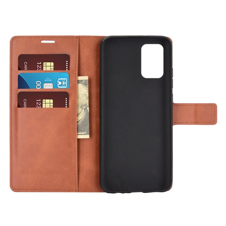 For Samsung Galaxy A02S Retro Calf Pattern Buckle Horizontal Flip Leather Case with Holder & Card Slots & Wallet
