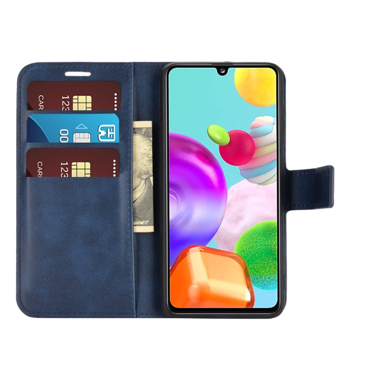 For Samsung Galaxy A41(EU Version) Retro Calf Pattern Buckle Horizontal Flip Leather Case with Holder & Card Slots & Wallet
