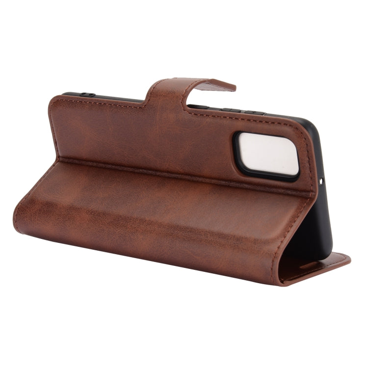 For Samsung Galaxy A41(EU Version) Retro Calf Pattern Buckle Horizontal Flip Leather Case with Holder & Card Slots & Wallet