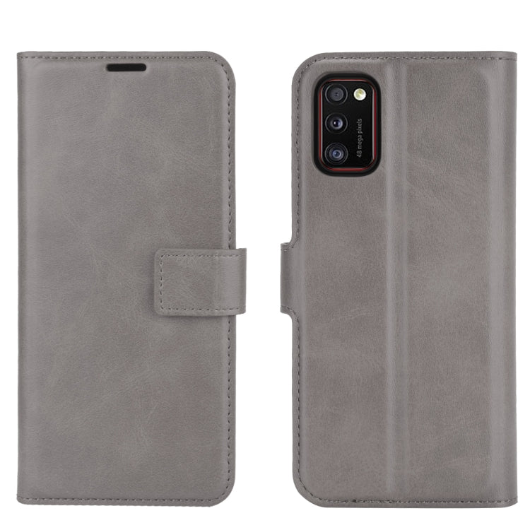 For Samsung Galaxy A41(EU Version) Retro Calf Pattern Buckle Horizontal Flip Leather Case with Holder & Card Slots & Wallet