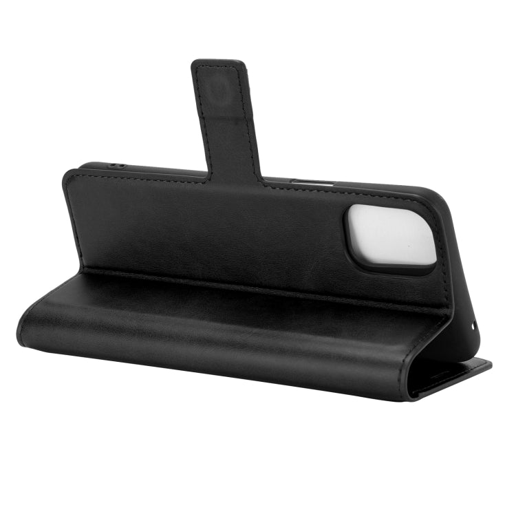 For LG K42 Retro Calf Pattern Buckle Horizontal Flip Leather Case with Holder & Card Slots & Wallet