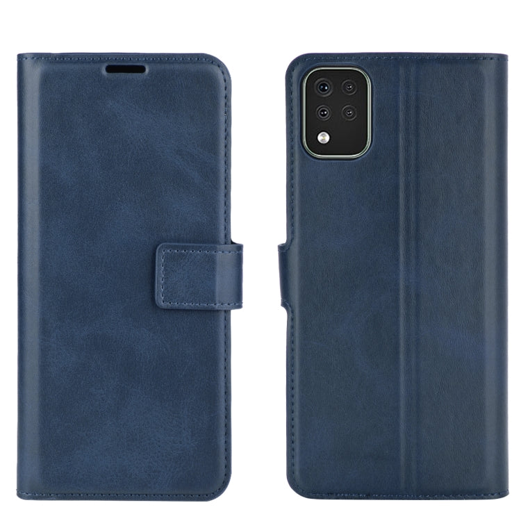 For LG K42 Retro Calf Pattern Buckle Horizontal Flip Leather Case with Holder & Card Slots & Wallet