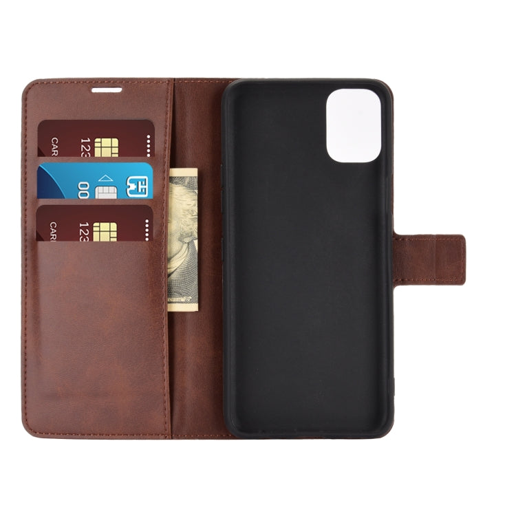 For LG K42 Retro Calf Pattern Buckle Horizontal Flip Leather Case with Holder & Card Slots & Wallet