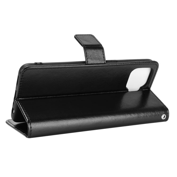 For OPPO F17 / A73 2020 Retro Crazy Horse Texture Horizontal Flip Leather Case with Holder & Card Slots & Photo Frame