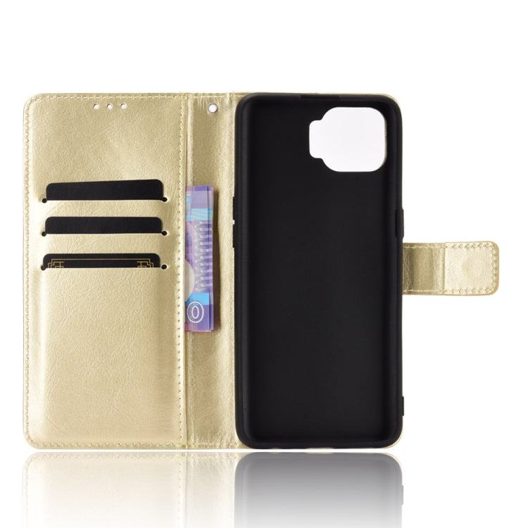 For OPPO F17 / A73 2020 Retro Crazy Horse Texture Horizontal Flip Leather Case with Holder & Card Slots & Photo Frame