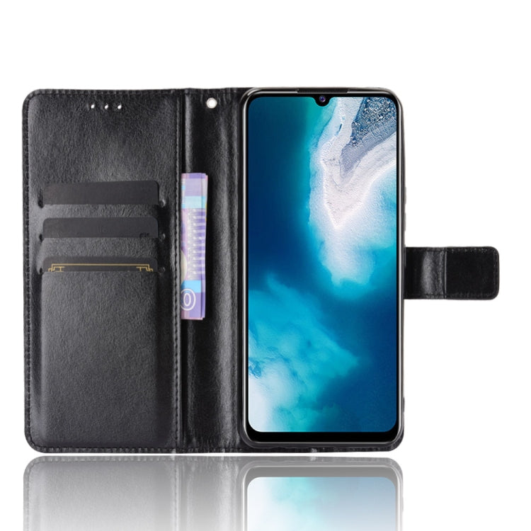 For vivo V20 SE/Y70 2020 Retro Crazy Horse Texture Horizontal Flip Leather Case , with Holder & Card Slots & Photo Frame
