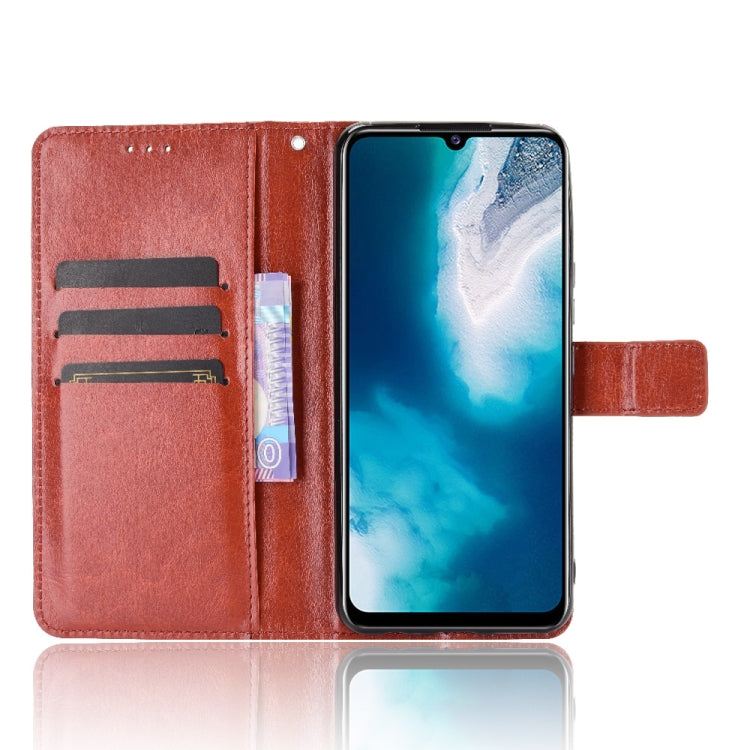 For vivo V20 SE/Y70 2020 Retro Crazy Horse Texture Horizontal Flip Leather Case , with Holder & Card Slots & Photo Frame