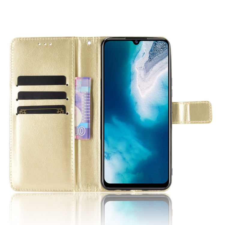 For vivo V20 SE/Y70 2020 Retro Crazy Horse Texture Horizontal Flip Leather Case , with Holder & Card Slots & Photo Frame