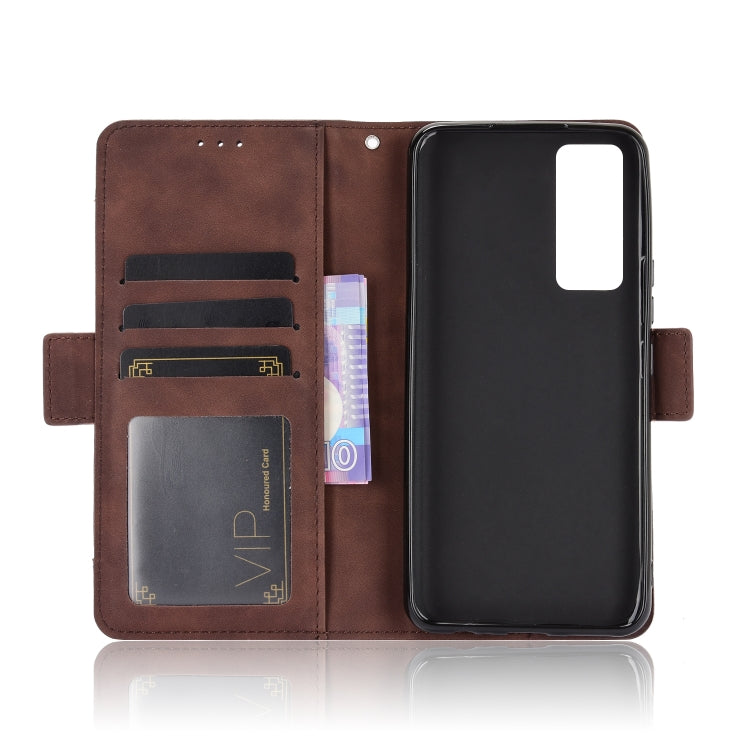 For vivo V20 SE/Y70 2020 Wallet Style Skin Feel Calf Pattern Leather Case ï¼Œwith Separate Card Slot