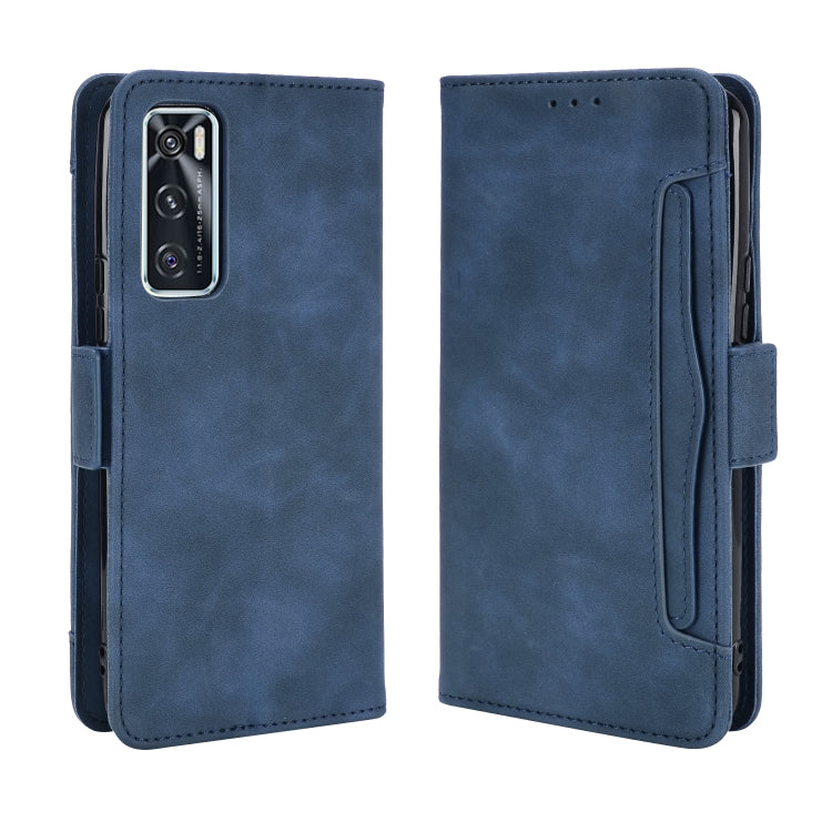 For vivo V20 SE/Y70 2020 Wallet Style Skin Feel Calf Pattern Leather Case ï¼Œwith Separate Card Slot