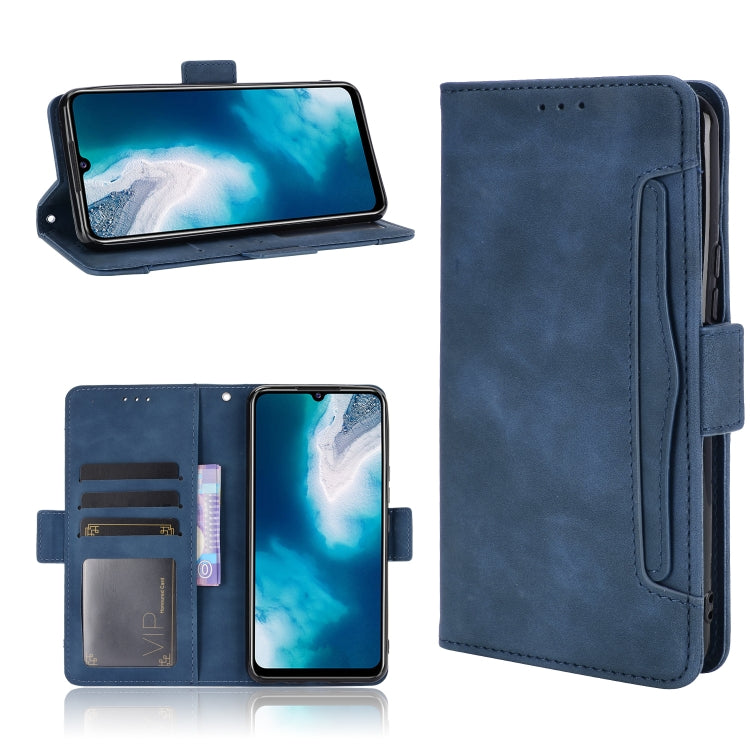 For vivo V20 SE/Y70 2020 Wallet Style Skin Feel Calf Pattern Leather Case ï¼Œwith Separate Card Slot