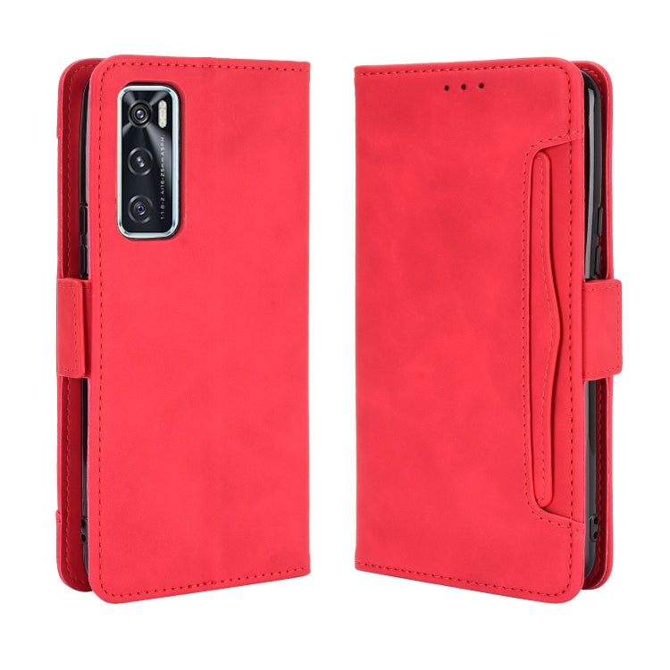 For vivo V20 SE/Y70 2020 Wallet Style Skin Feel Calf Pattern Leather Case ï¼Œwith Separate Card Slot
