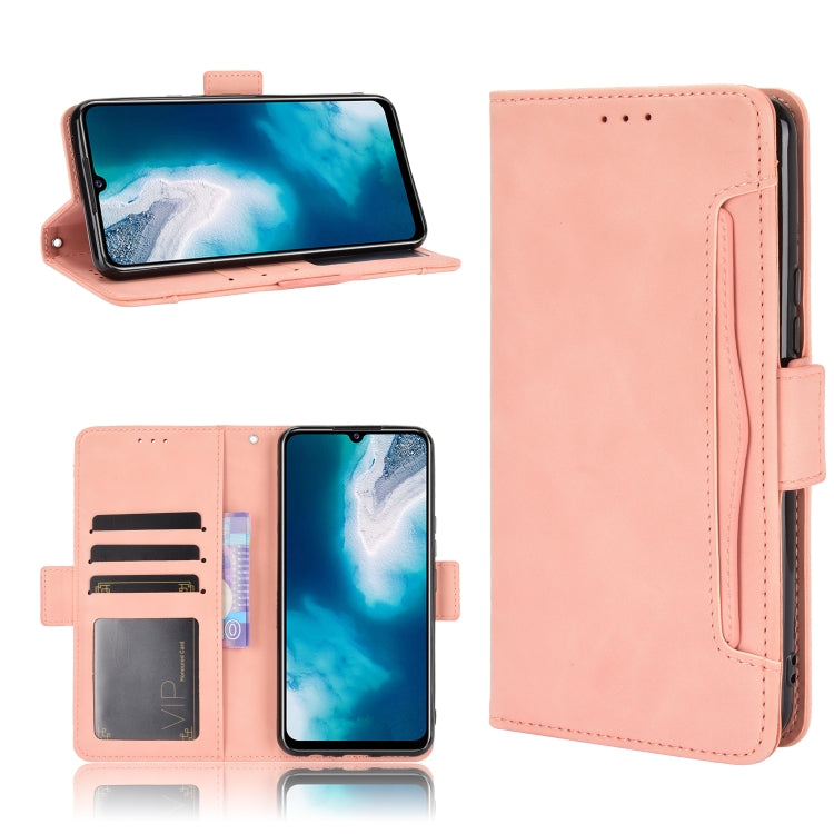 For vivo V20 SE/Y70 2020 Wallet Style Skin Feel Calf Pattern Leather Case ï¼Œwith Separate Card Slot