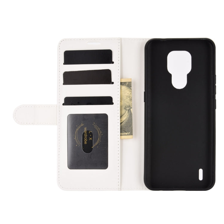 For Motorola Moto E7 R64 Texture Single Horizontal Flip Protective Case with Holder & Card Slots & Wallet& Photo Frame