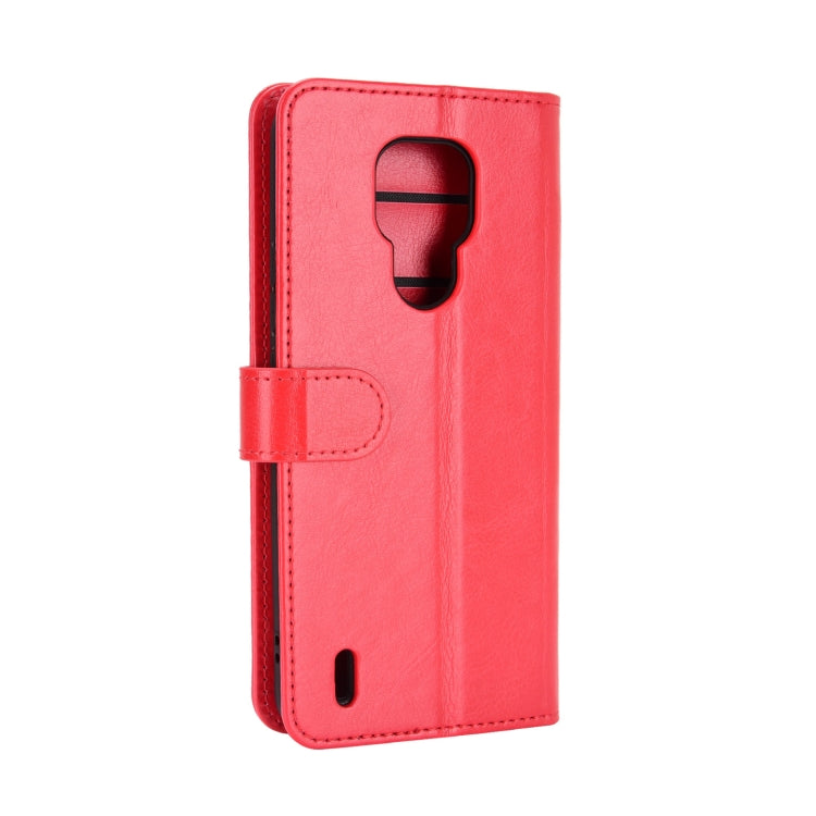 For Motorola Moto E7 R64 Texture Single Horizontal Flip Protective Case with Holder & Card Slots & Wallet& Photo Frame